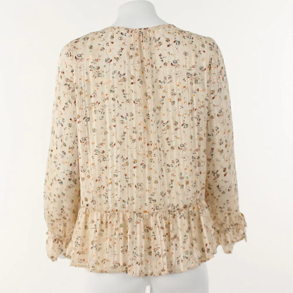 Riley & Rae Floral-Print Top - Picture 4 of 5